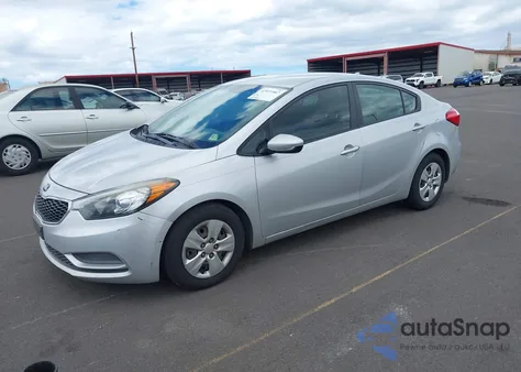 2015 Kia Forte Lx из США, поврежденный, VIN KNAFK4A61F5429199